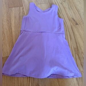 Eddie Bauer Lavender Sleeveless Fit-and-Flare Dress